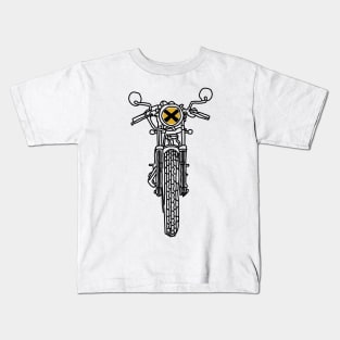 Biker (Bright Color) Kids T-Shirt